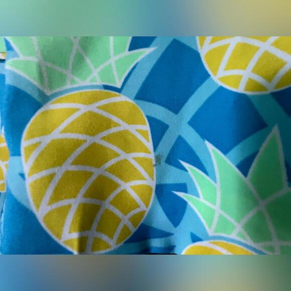 OppoSuits Pineapple Yellow & Blue Patterned Suit - sz 48 - Picture 8 of 11